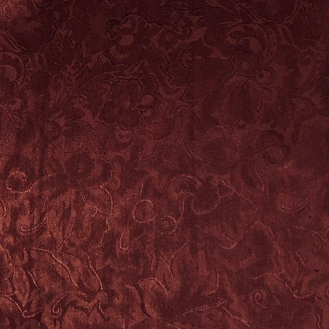 Custom Cowboy Shop - Jacquard Silk Scarf - Cranberry