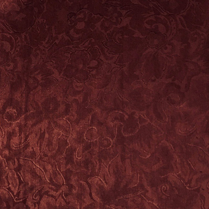 Custom Cowboy Shop - Jacquard Silk Scarf - Cranberry