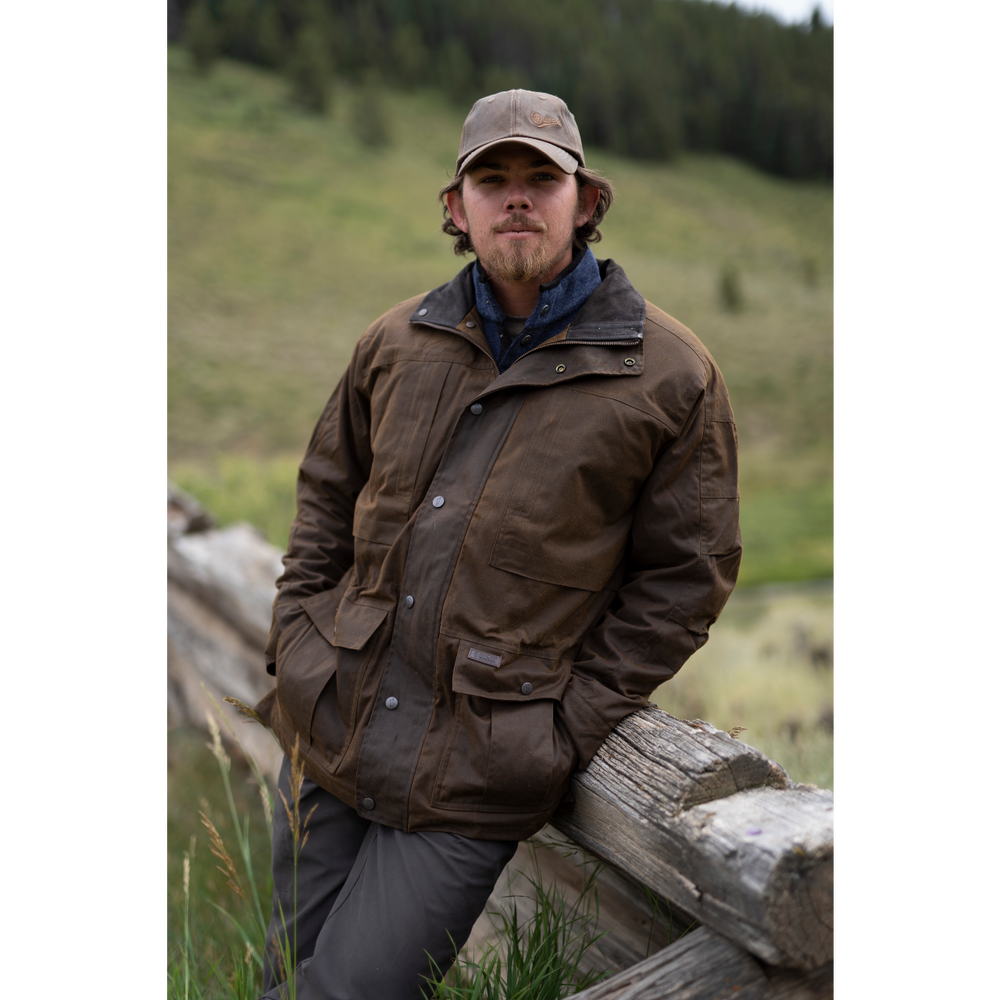 Oilskin Deerhunter Jacket Outback Trading Company 2180 Custom Cowboy Shop