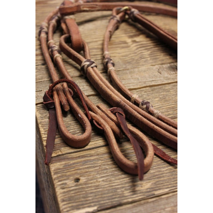 Harness Leather Reins & Romal - 4 Button