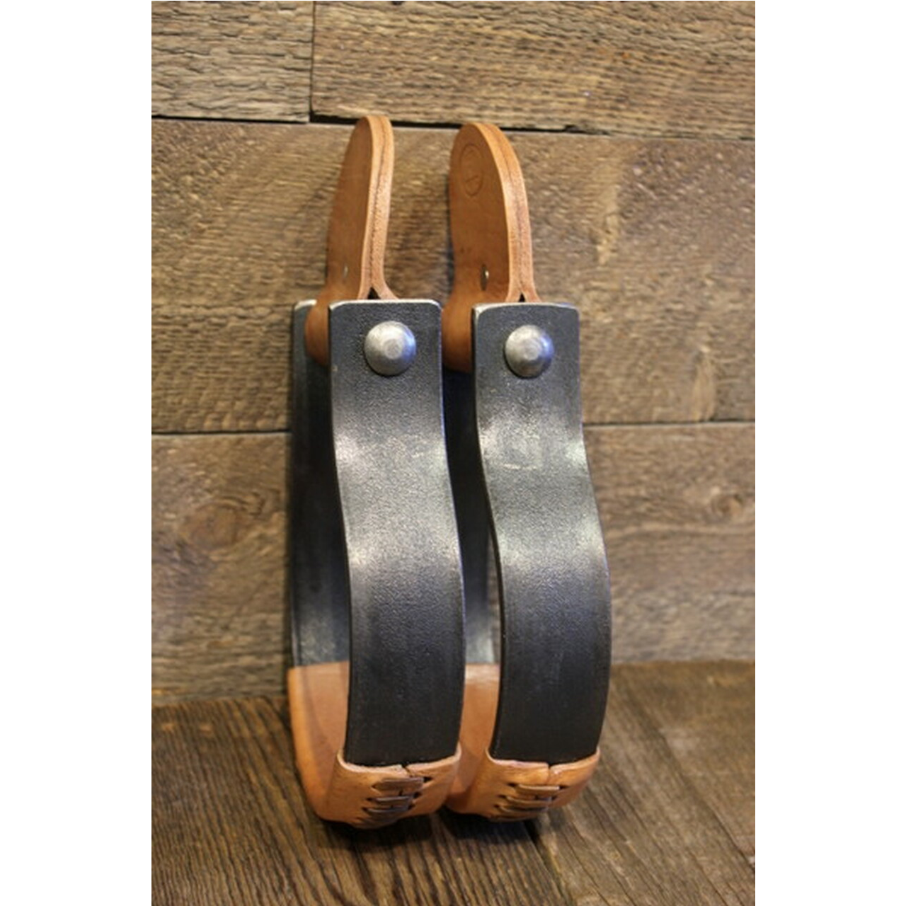 Custom Cowboy Shop Iron Oxbow Stirrups