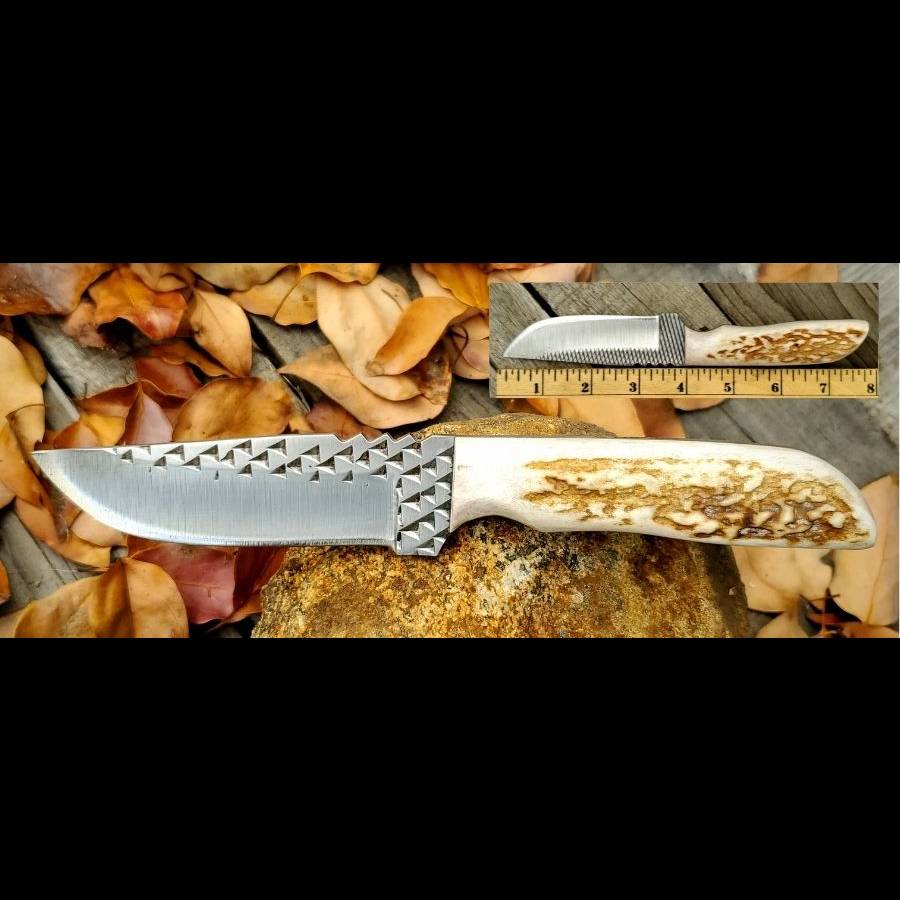 3 3/4" Blade Knife Elk Handle Knife