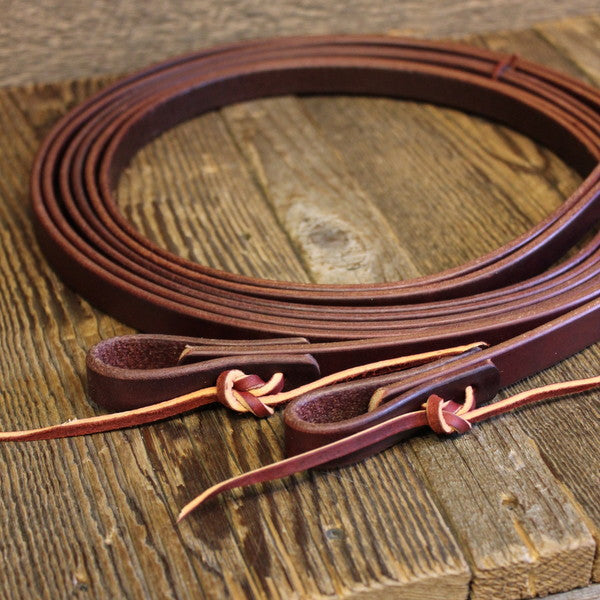 Leather Lanyard With Western Rein Style Knot End – Whitaker Leather