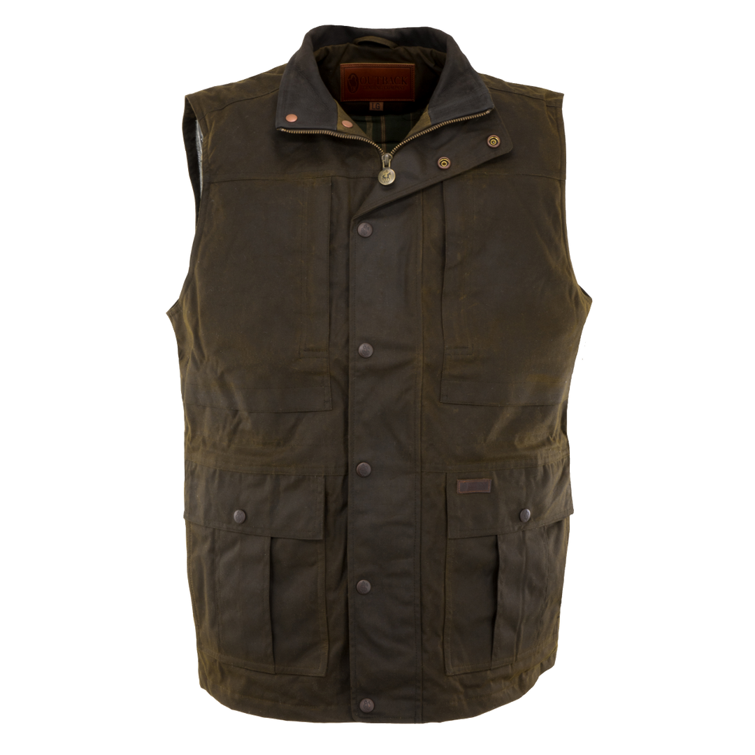 Custom Cowboy Shop - Waterproof work vest Outback Trading Company #2049