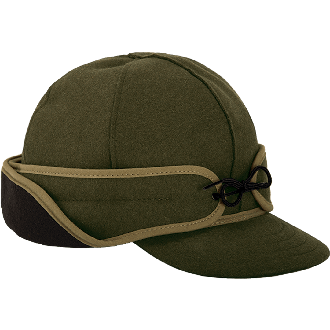 Olive Rancher Cap with Ear flaps