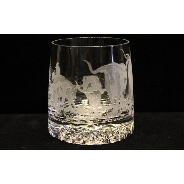 Presidential Rocks Glass - Longhorns