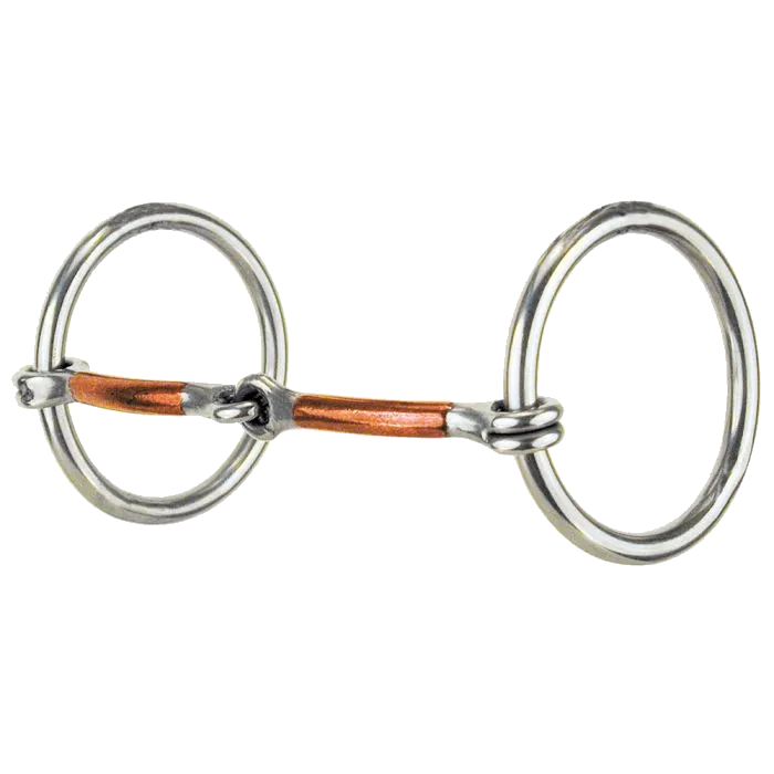 Traditional Loose Ring Snaffle Bit – Custom Cowboy Shop