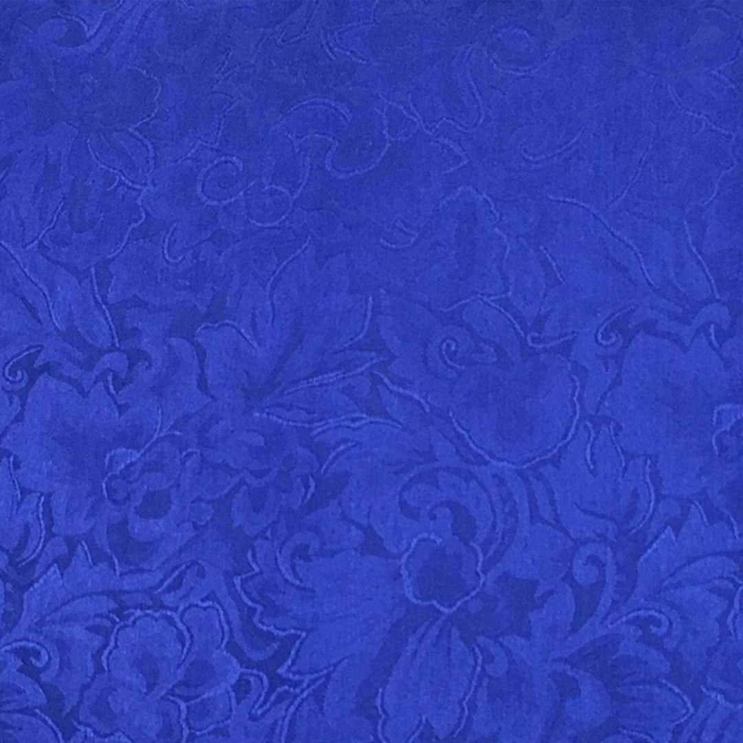 Custom Cowboy Shop - Jacquard Silk Scarf - Royal