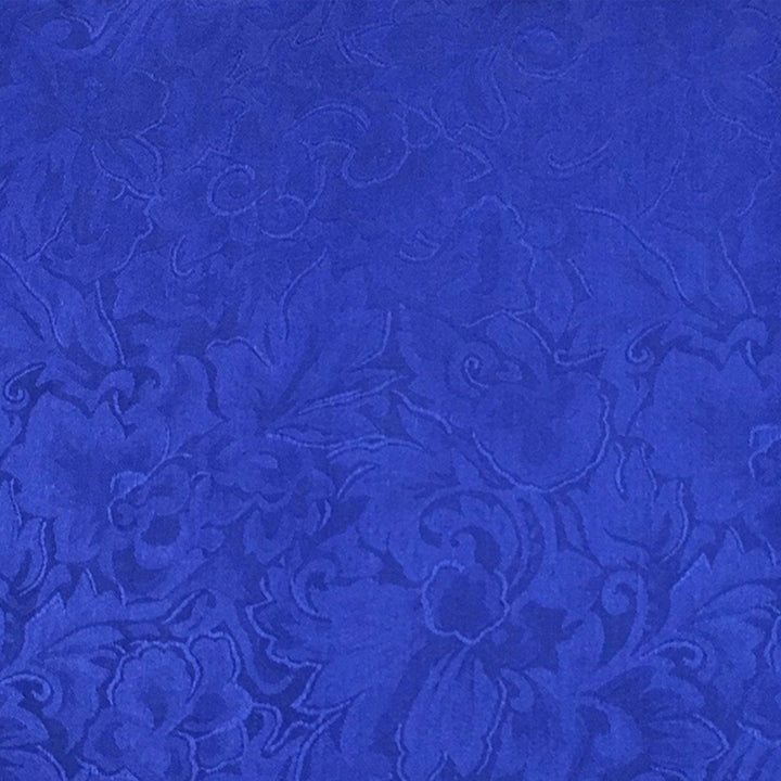Custom Cowboy Shop - Jacquard Silk Scarf - Royal