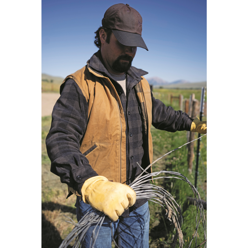 Custom Cowboy Shop - Oilskin Work Vest