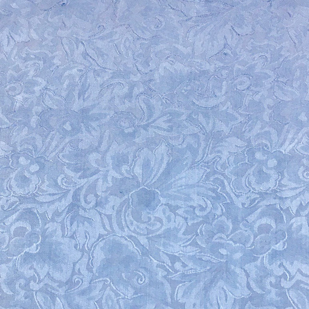 Custom Cowboy Shop - Jacquard Silk Scarf - Slate Blue