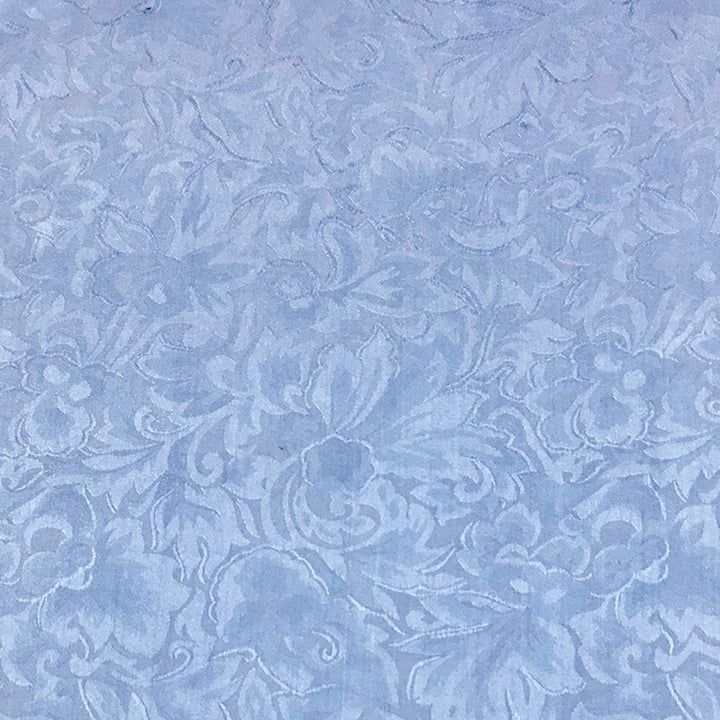 Custom Cowboy Shop - Jacquard Silk Scarf - Slate Blue