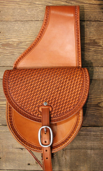 Small leather saddlebags sale