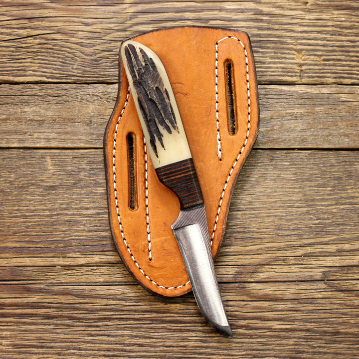 Custom Cowboy Shop - Cowboy Belt Knife with Pancake Sheath