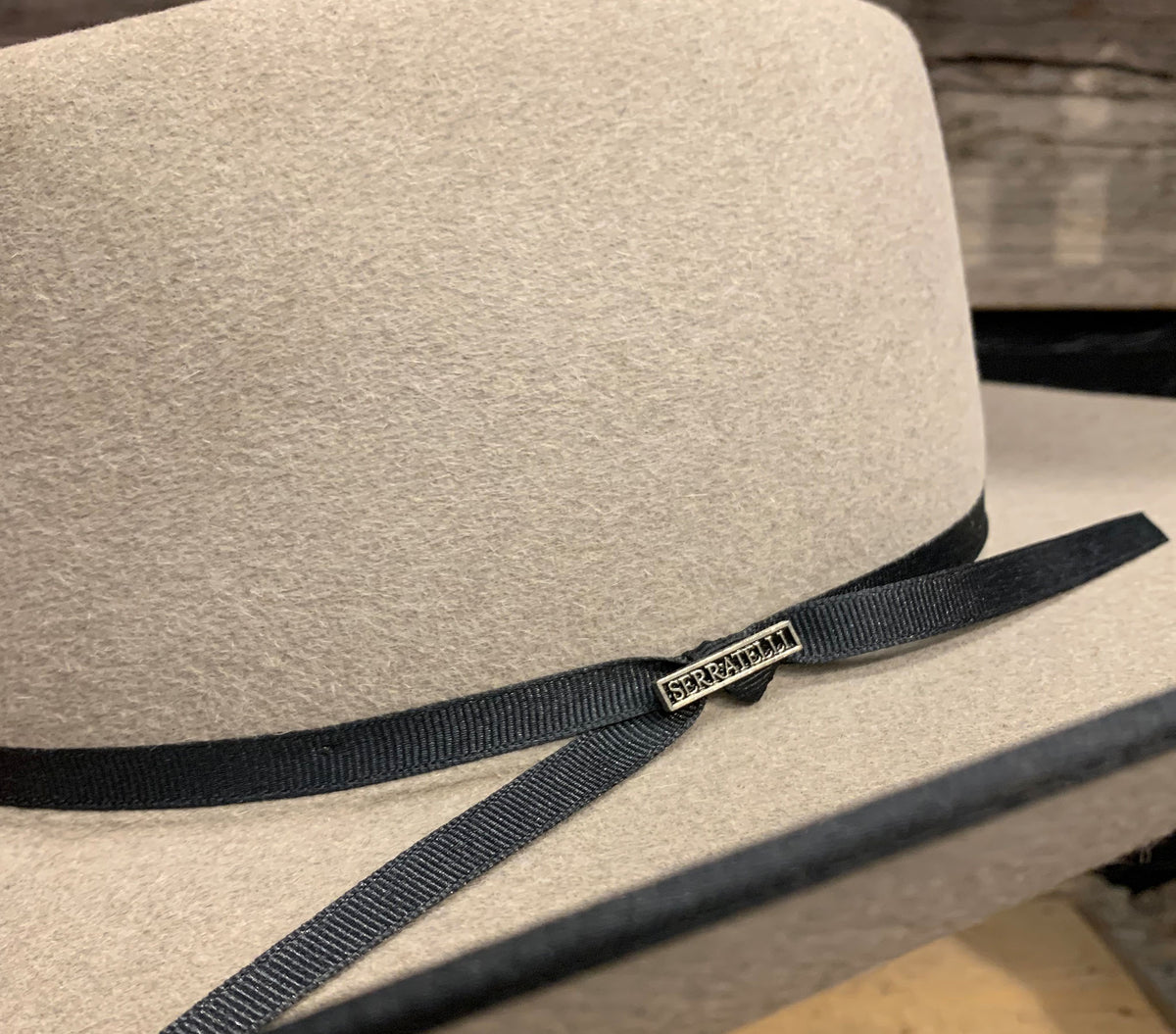 6X Brick Crease Fur Felt Hat – Custom Cowboy Shop