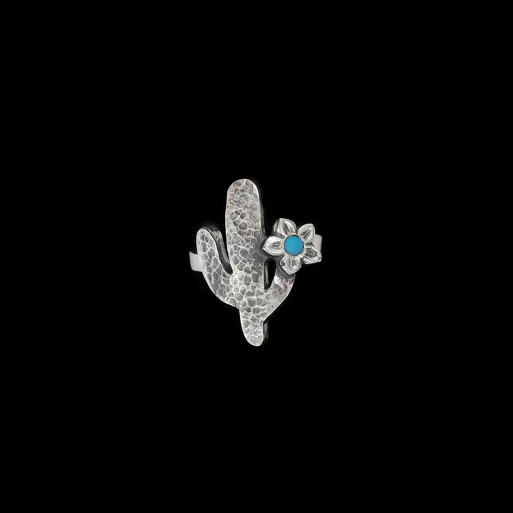 Sterling Cactus Ring
