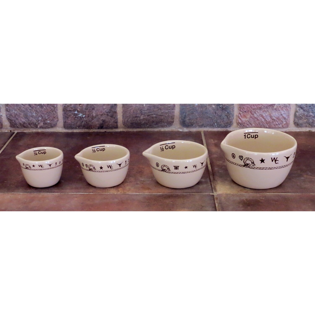 Ceramic Measuring Cup Set – Custom Cowboy Shop