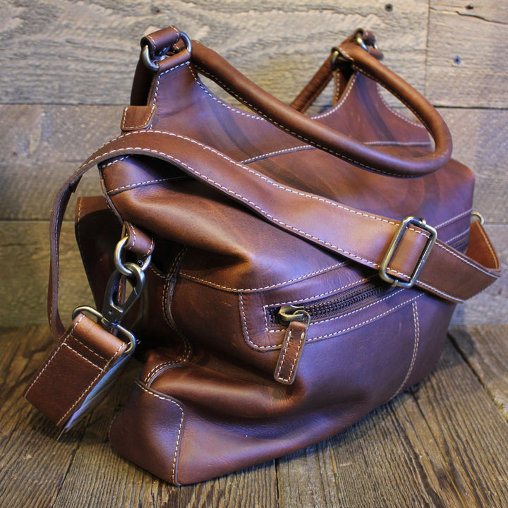 Leather Tote Bag w/ Strap