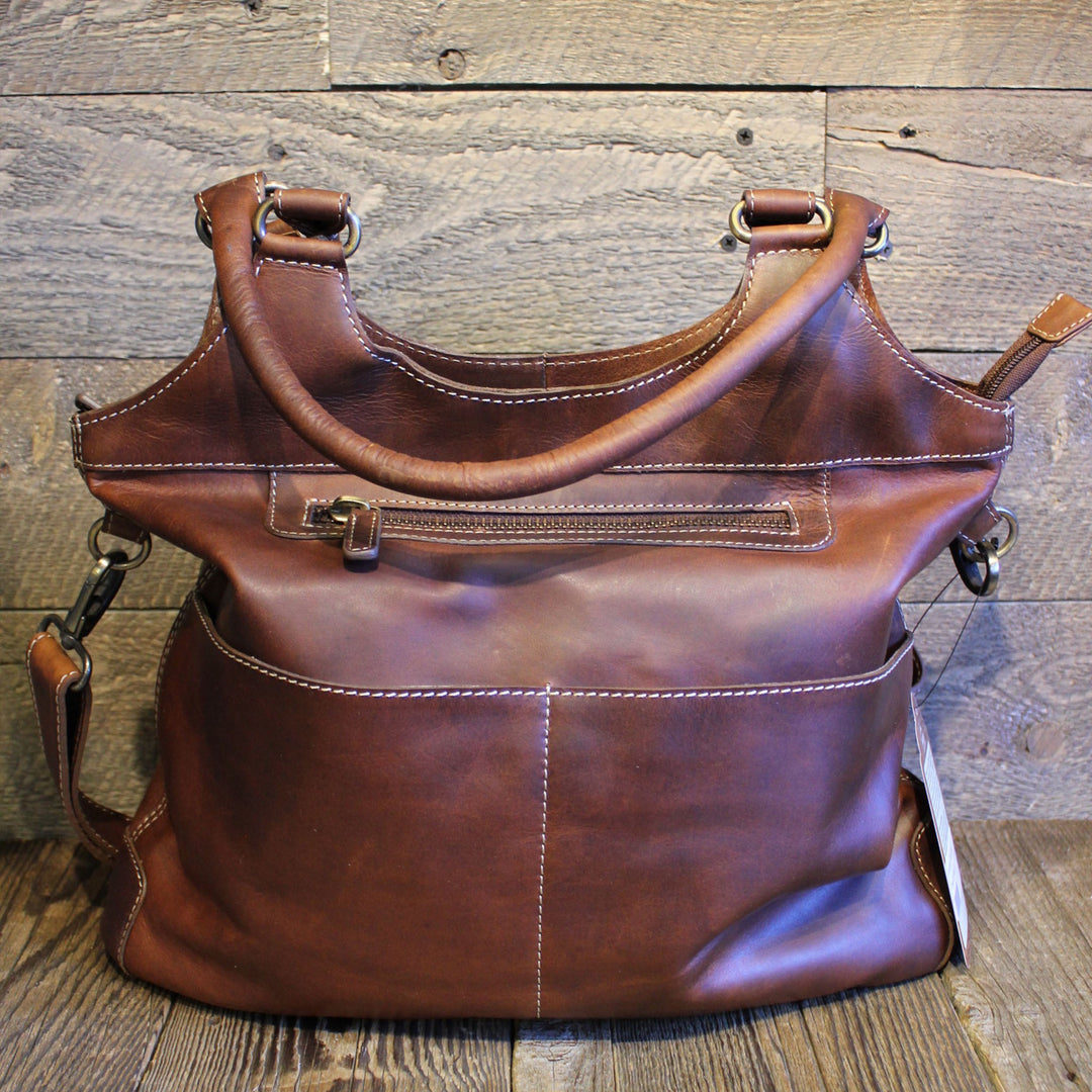 Leather Tote Bag w/ Strap